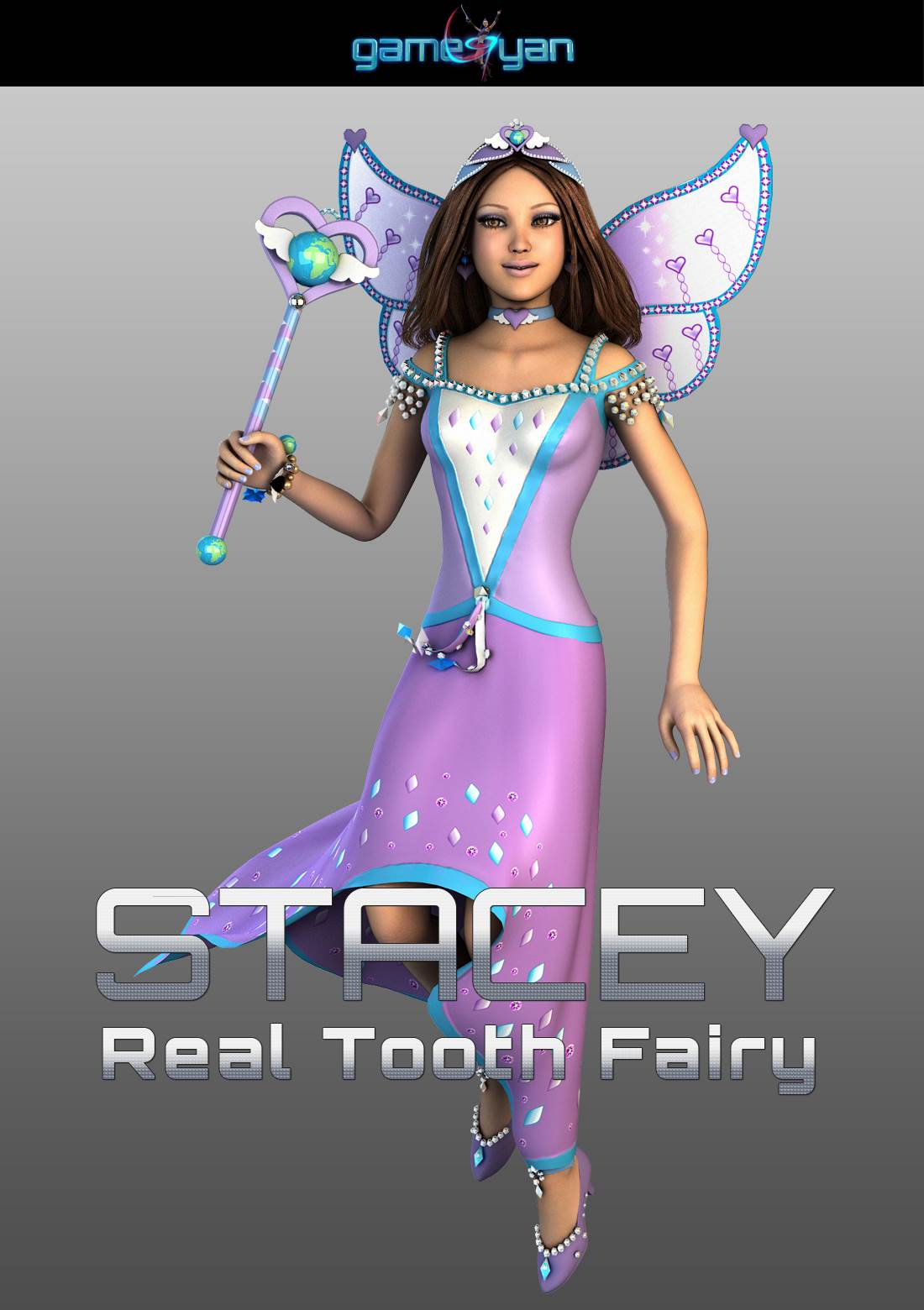 Fairy Cartoon Character Rigging