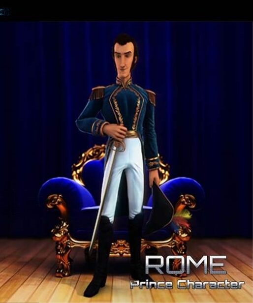 Rome 3D Prince Character Animation Modeling Design By Game Art Outsourcing Studio